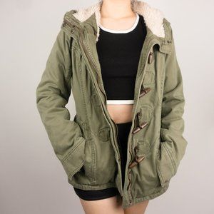Abercrombie & Fitch Army Green Jacket